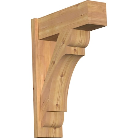 Ekena Millwork Olympic Block Smooth Outlooker, Western Red Cedar, 7 1/2"W x 22"D x 30"H OUT08X22X30OLY05SWR